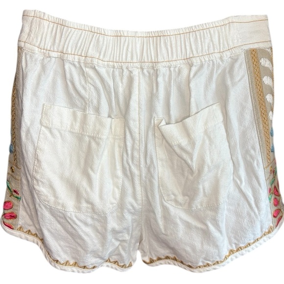 Anthropologie High Waist White and Pink
Embroidered Shorts size 2 100% cotton - Picture 13 of 13